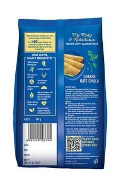 Quaker Rolled Instant Oats - 40 g, 400 g