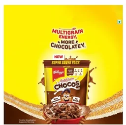 Kellogg's Multigrain Chocos More Chocolatey, No-Maida - 30 g, 1.1 kg