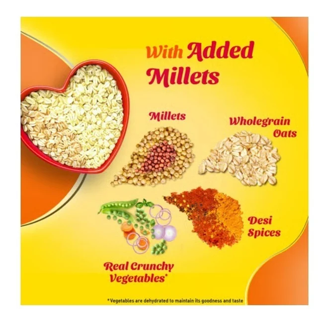 Saffola Classic Masala Instant Oats - 50, 38 g, 250 g