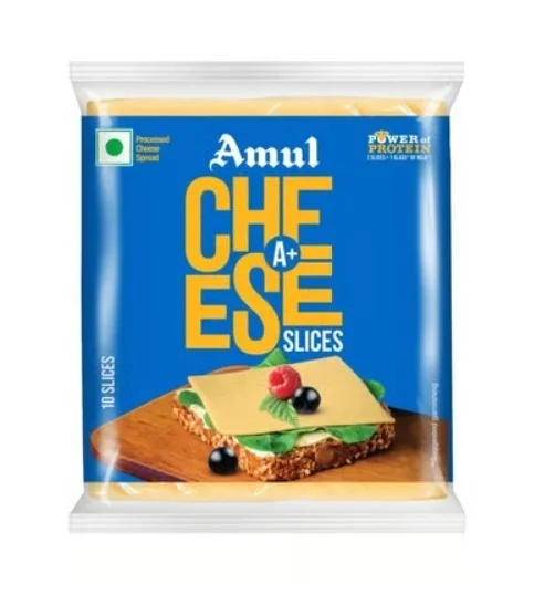 Amul A+ Cheese Slices - 20 g, 200 g