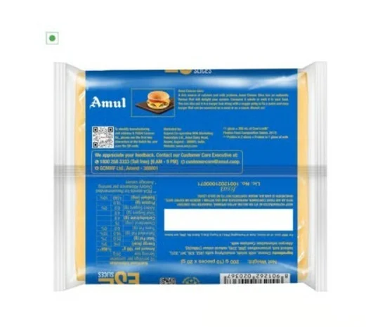 Amul A+ Cheese Slices - 20 g, 200 g