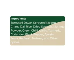 THE NATURIK CO Spinach Moringa Cheela Batter - 250 g