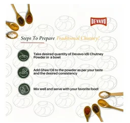 Devavo Molaga Podi Idli Chutney Powder - 200 g