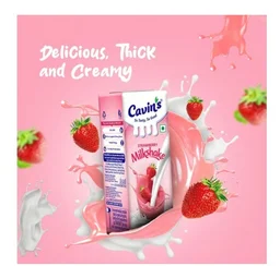 Cavin's Strawberry Milkshake - 180 ml