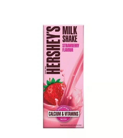 Hershey's Strawberry Flavour Milkshake - 180 ml
