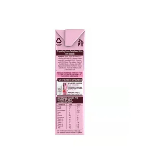 Hershey's Strawberry Flavour Milkshake - 180 ml