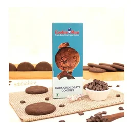 Cookieman Dark Chocolate Chunk Cookies Biscuits - 20 g, 120 g