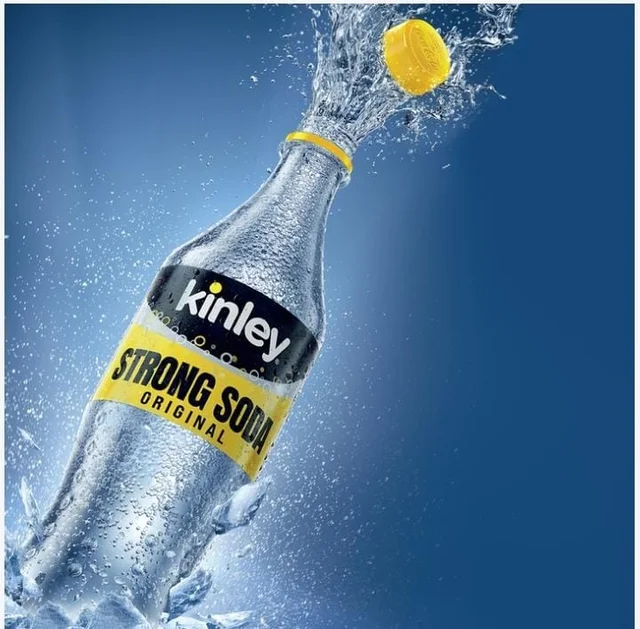KINLEY STRONG SODA WATER - 200 G, STRONG SOAD, 750 ML