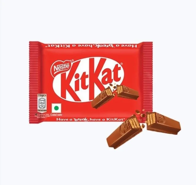 KitKat Nestle kitkat 4 Fingers Choco Coated Wafer Chocolate - 1 g, 38.5 1