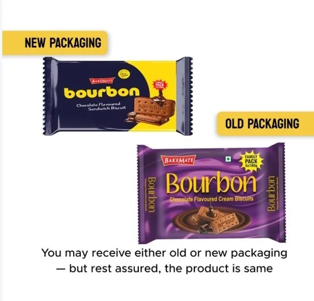 Bourbon Bakemate Bourbon Biscuit - 30 g, 5 x 100 g