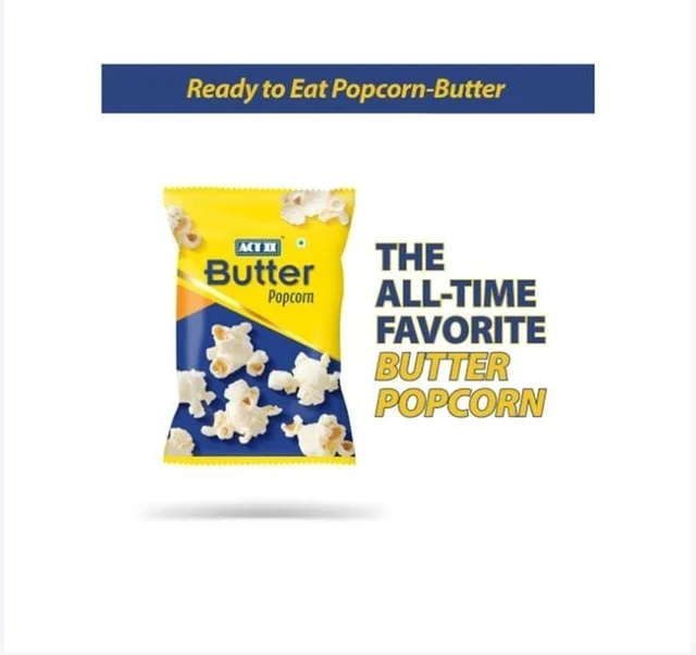 BUTTER POPCORN Act II Butter Popcorn - Redy To Eat - 16 g, 50 g