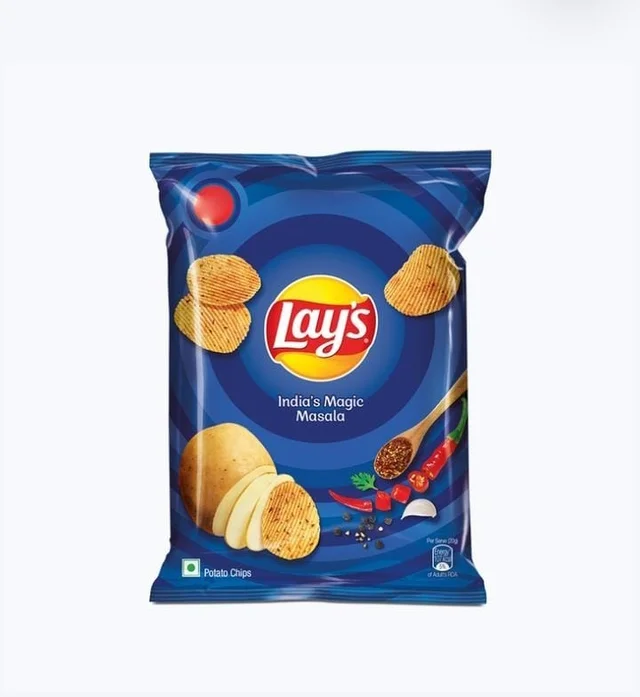 LAY'S Lay's India's Magic Masala Potato Chips - 20 g, 52.9 g