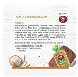 English Oven Zero Maida Multigrain Bread - 55 g, 400 g