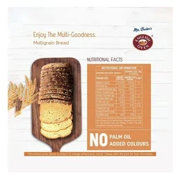 English Oven Zero Maida Multigrain Bread - 55 g, 400 g