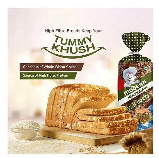 Modern Multigrain Bread - Serve Size 50 g, 400 g