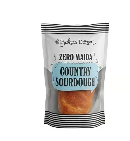 The Baker's Dozen Zero Maida Whole Wheat Country Sourdough Bread - 330 g