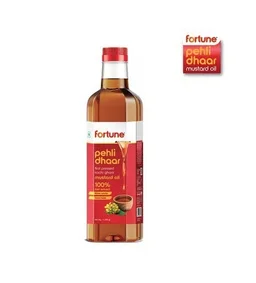 Fortune Pehli Dhar Kachi Ghani Cold Pressed Mustard Oil - 1 ltr