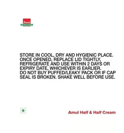 amul Amul Half & Half Fresh Cream - 250 ml