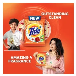 Tide Plus Double Power Washing Detergent Powder (Jasmine & Rose) - 8 kg