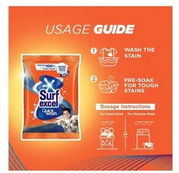 Surf Excel Quick Wash Detergent Powder - 500 g