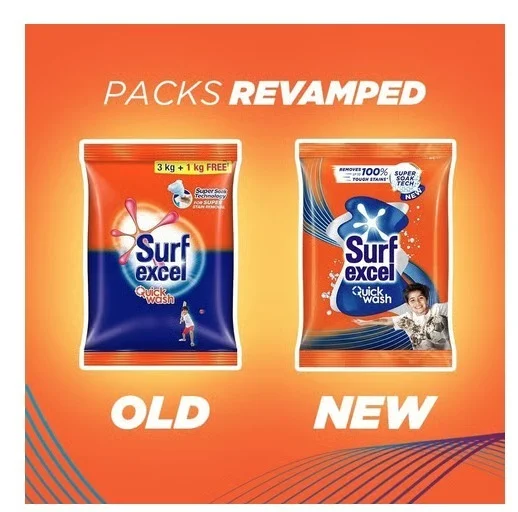 Surf Excel Quick Wash Detergent Powder - 500 g