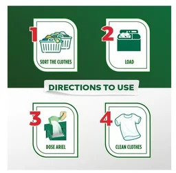 Ariel Complete Detergent Powder - Get 500 g Free - 1.5 kg