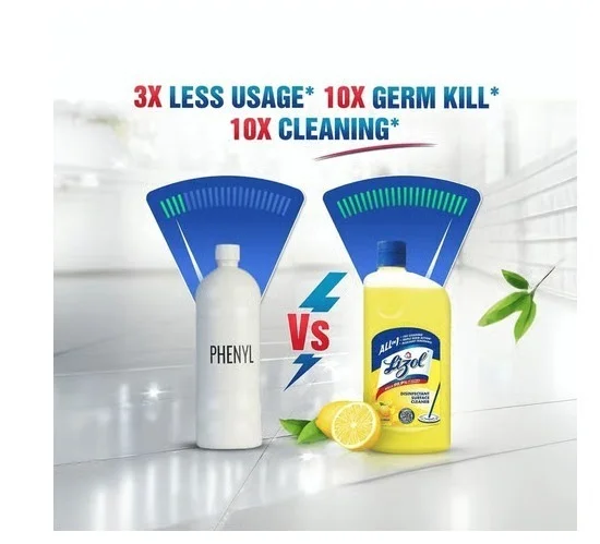 Lizol Disinfectant Surface & Floor Cleaner - 625 ml
