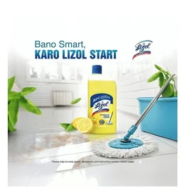 Lizol Disinfectant Surface & Floor Cleaner - 625 ml