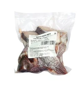 Kolkata Meat Tilapia Curry Cut - Seves 2 to 4, 450 g (5 - 7 pcs), 450 g
