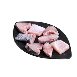 Kolkata Meat Rohu Bengali Cut Fish (without Head & Tail - 500 g) - Seves 2 to 4, 500 g (8 - pcs)