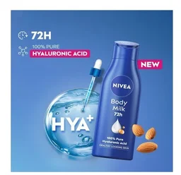 Nivea Body Milk Nourishing Body Lotion - Dry Skin, Sensitive Skin, 120 ml