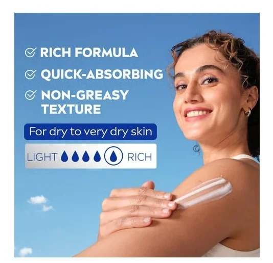 Nivea Body Milk Nourishing Body Lotion - Dry Skin, Sensitive Skin, 120 ml