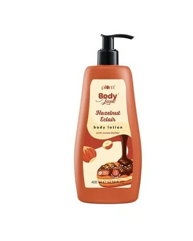Plum BodyLovin' Hazelnut Eclair Body Lotion - Dehydrated Skin, Dry skin, Dryness, Dull skin, 400 ml
