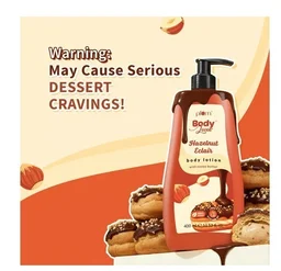Plum BodyLovin' Hazelnut Eclair Body Lotion - Dehydrated Skin, Dry skin, Dryness, Dull skin, 400 ml