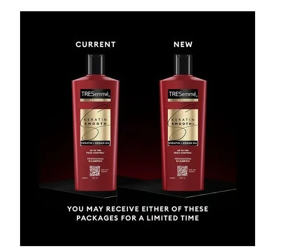Tresemme Keratin Smooth Shampoo - Frizzy Hair, 180 ml