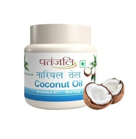 Patanjali Coconut Coconut Hair Oil - All Hair Types, 200 ml