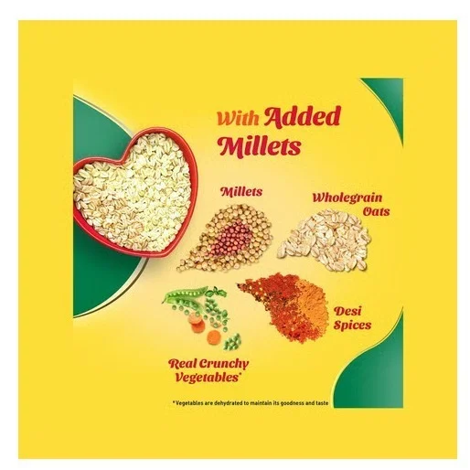 Saffola Masala Veggie Twist Oats - 38 g