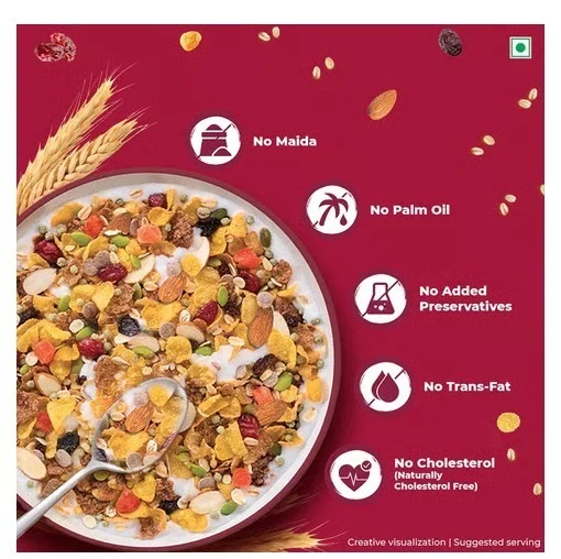 Kellogg's Fruit, Nut & Seeds Muesli - 72 g