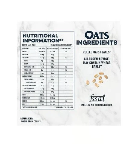Quaker Rolled Instant Oats - 400 g