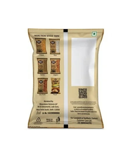 Whole Farm Premium Roasted Sooji/Rava - soji, 500 g