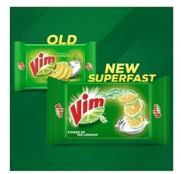 Vim Lemon Dishwash Bar (300 g) - 300 g