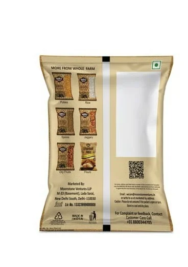 Whole Farm Premium Powder Black Salt (Kala Namak) - 200 g