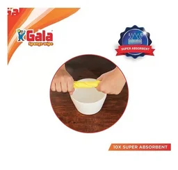 Gala Sponge Wipe for Kitchen Cleaning - Cotton, 3 pcs
