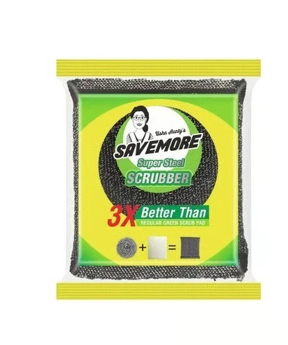 SaveMore Super Steel Scrubber - 1 pc