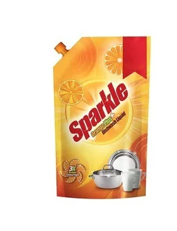 Sparkle Orange Plus Dishwash Gel - 140 ml