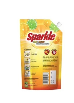 Sparkle Orange Plus Dishwash Gel - 140 ml