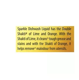 Sparkle Orange Plus Dishwash Gel - 140 ml