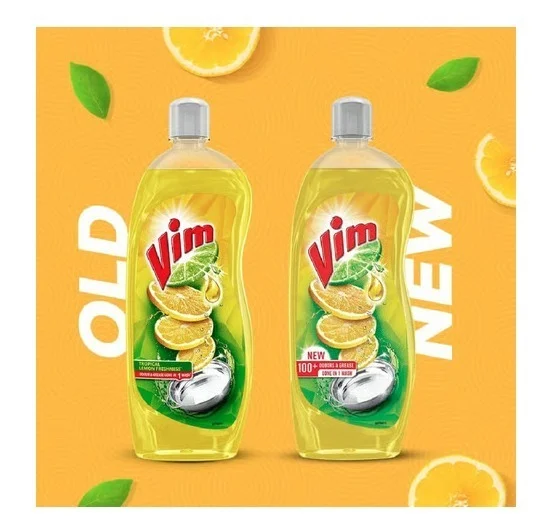 Vim Lemon Dishwash Gel (500 ml) - 500 ml