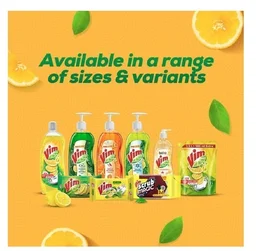 Vim Lemon Dishwash Gel (500 ml) - 500 ml