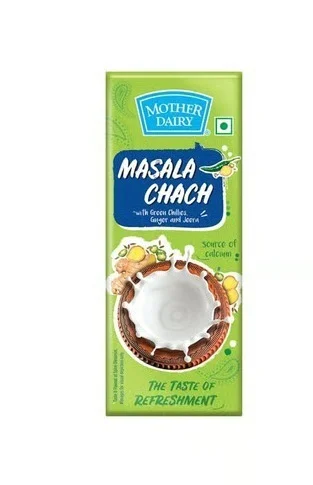 Mother Dairy Spiced Salted Buttermilk - Flavour Salted, 180 ml